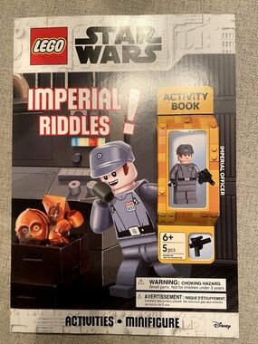 LEGO Star Wars Activity Book + Imperial Officer Minifigure (sw0877) - Sealed